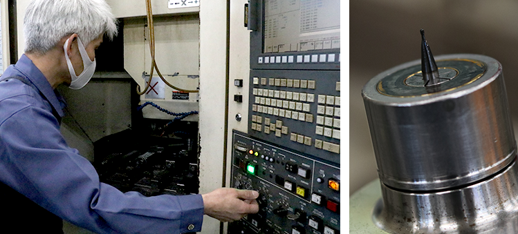 アルミコースターの加工・仕上げイメージ